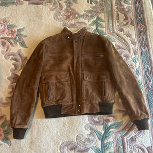 Wilson suede Sherpa jacket size medium size 40